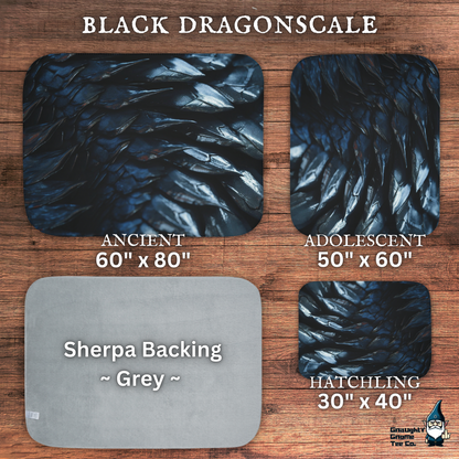 Dragonscale Blankets | Cozy Fantasy Throws for Gaming, Home Decor and Great Gifts for Dragon Lovers of All Ages | 6 Colors, 3 Sizes