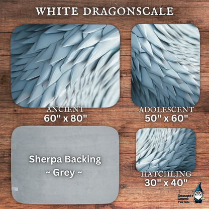 Dragonscale Blankets | Cozy Fantasy Throws for Gaming, Home Decor and Great Gifts for Dragon Lovers of All Ages | 6 Colors, 3 Sizes