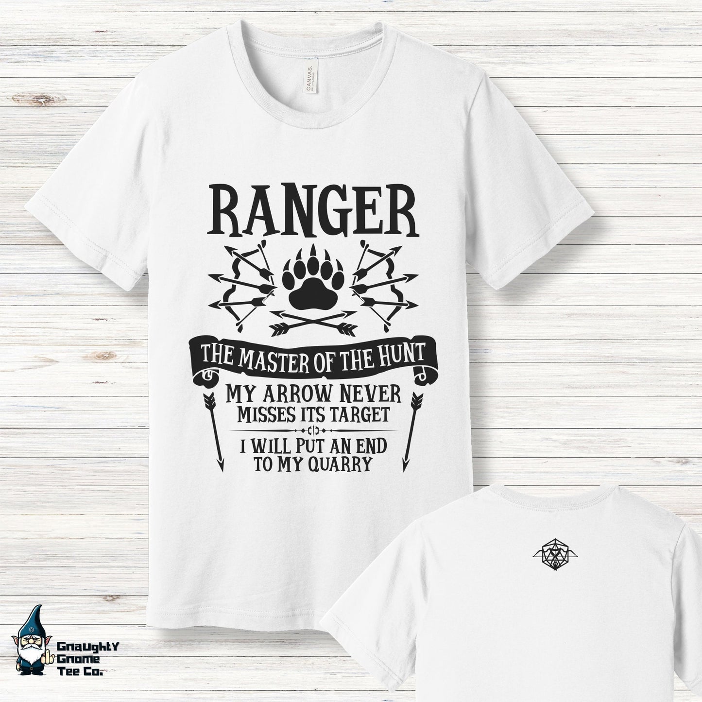 DnD RANGER T-shirt - The Master of the Hunt