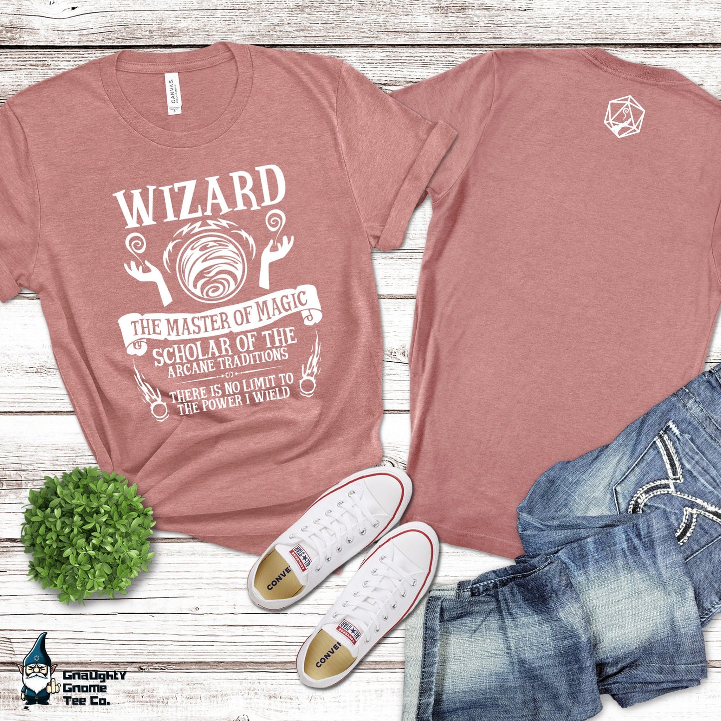 DnD WIZARD T-shirt - The Master of Magic