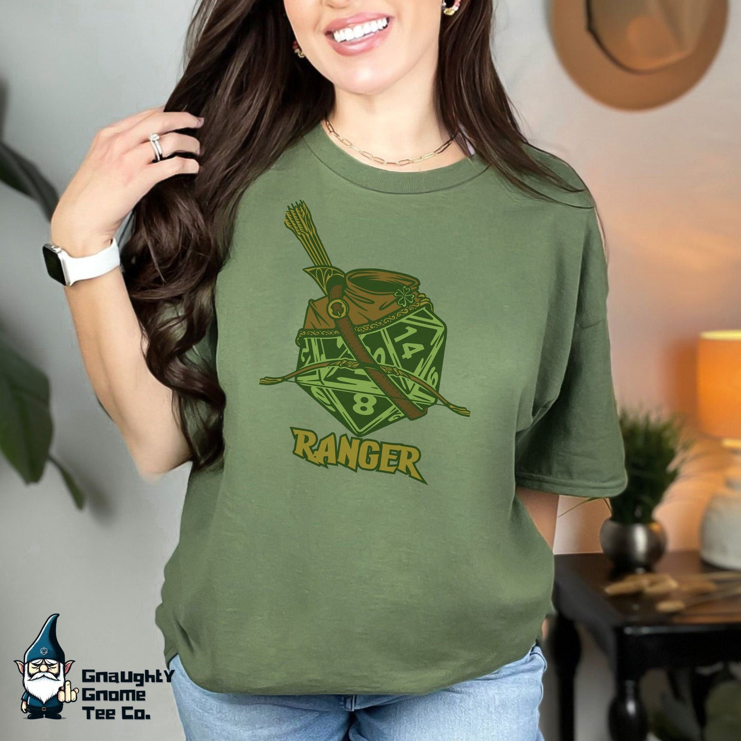 DnD RANGER T-shirt - D20 Style