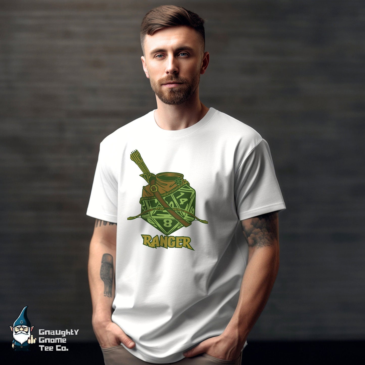 DnD RANGER T-shirt - D20 Style