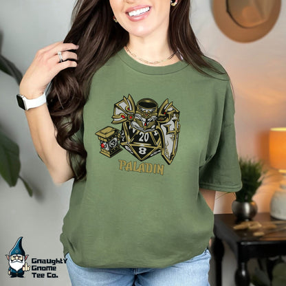 DnD PALADIN T-shirt - D20 Style