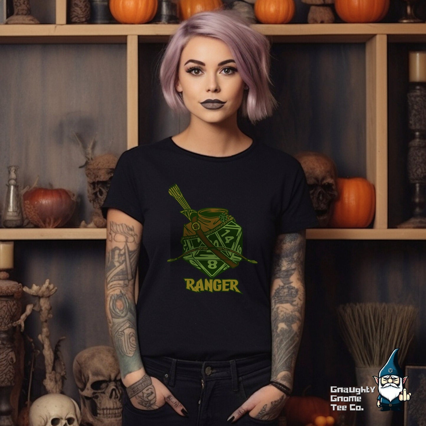 DnD RANGER T-shirt - D20 Style