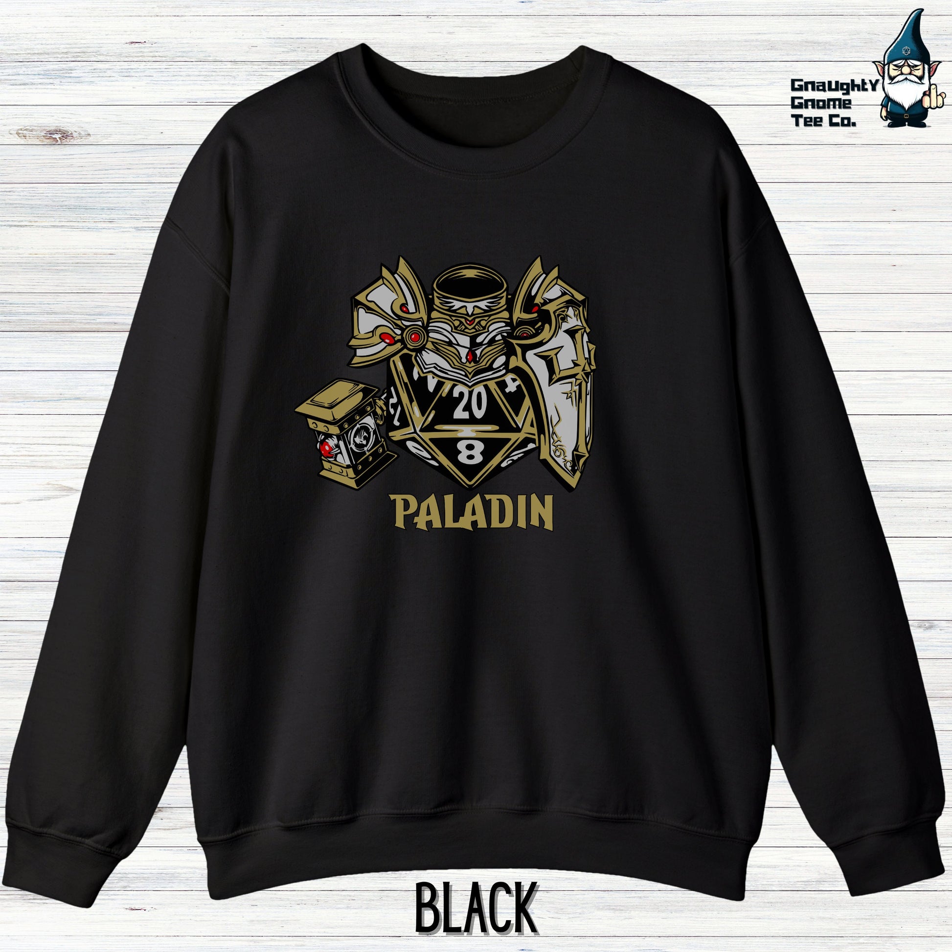 a black sweatshirt with a picture of a soldier on it