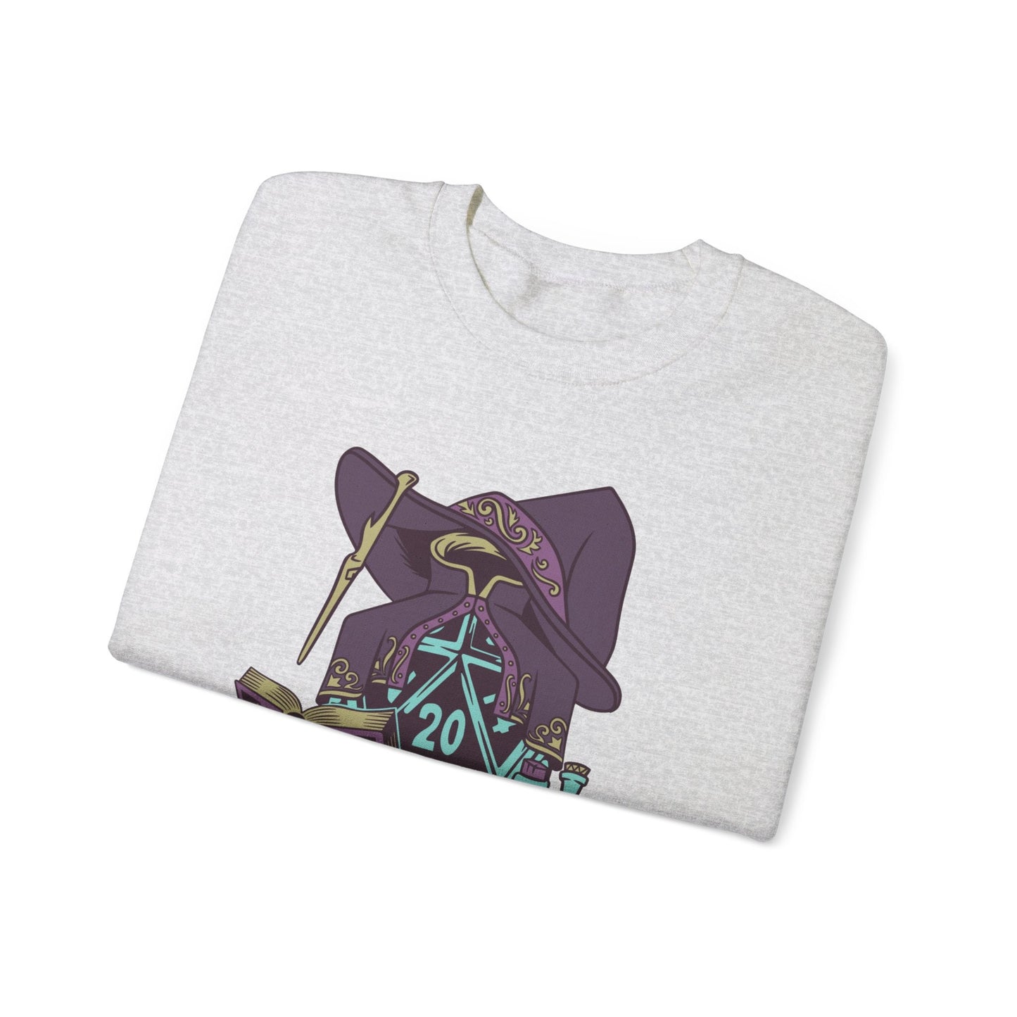 DnD WIZARD Sweatshirt - D20 Class Style - Available in 12 Colours