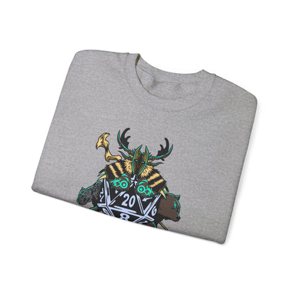 DnD DRUID Sweatshirt - D20 Class Style - Available in 12 Colours